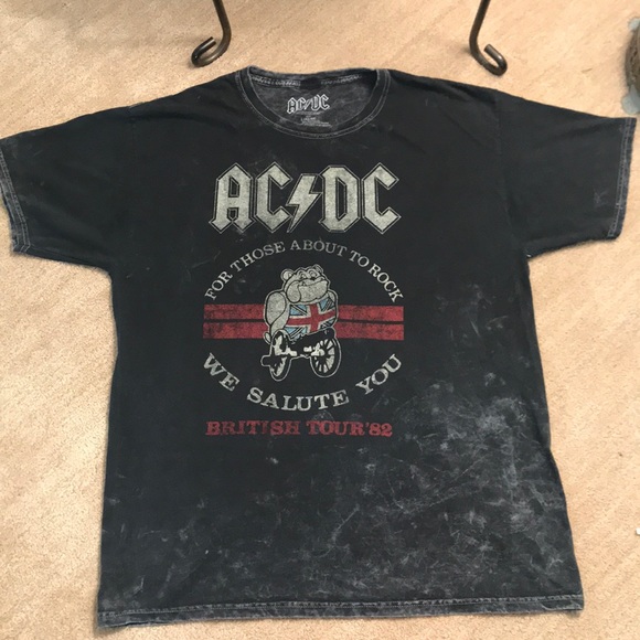 AC/DC | Shirts | Acdc Tshirt | Poshmark